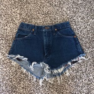 Wrangler jean shorts